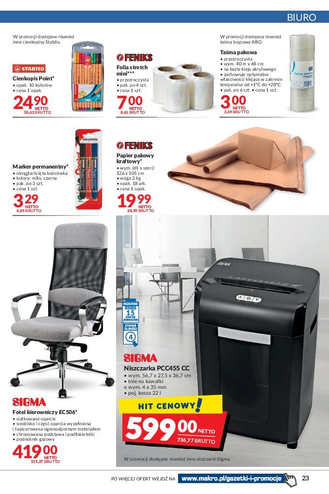 Gazetka promocyjna MAKRO str. 23