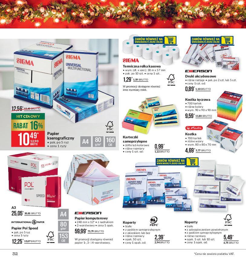 Gazetka promocyjna MAKRO str. 32
