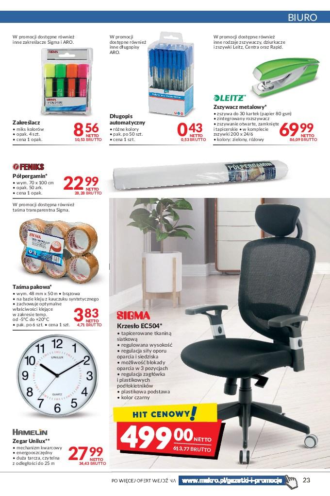 Gazetka promocyjna MAKRO str. 23