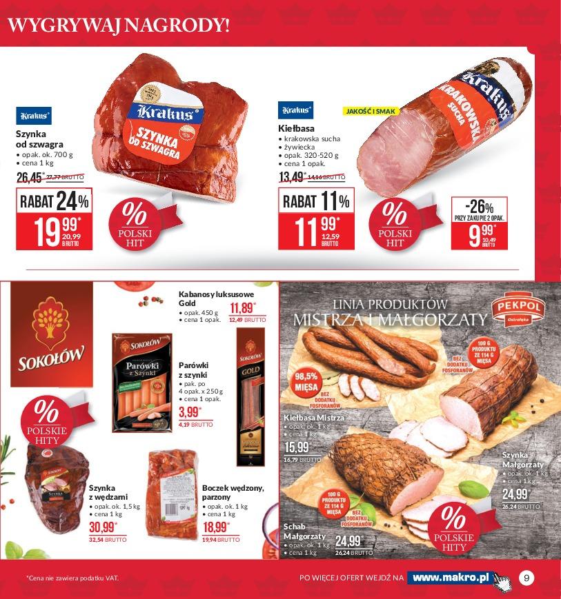 Gazetka promocyjna MAKRO str. 9