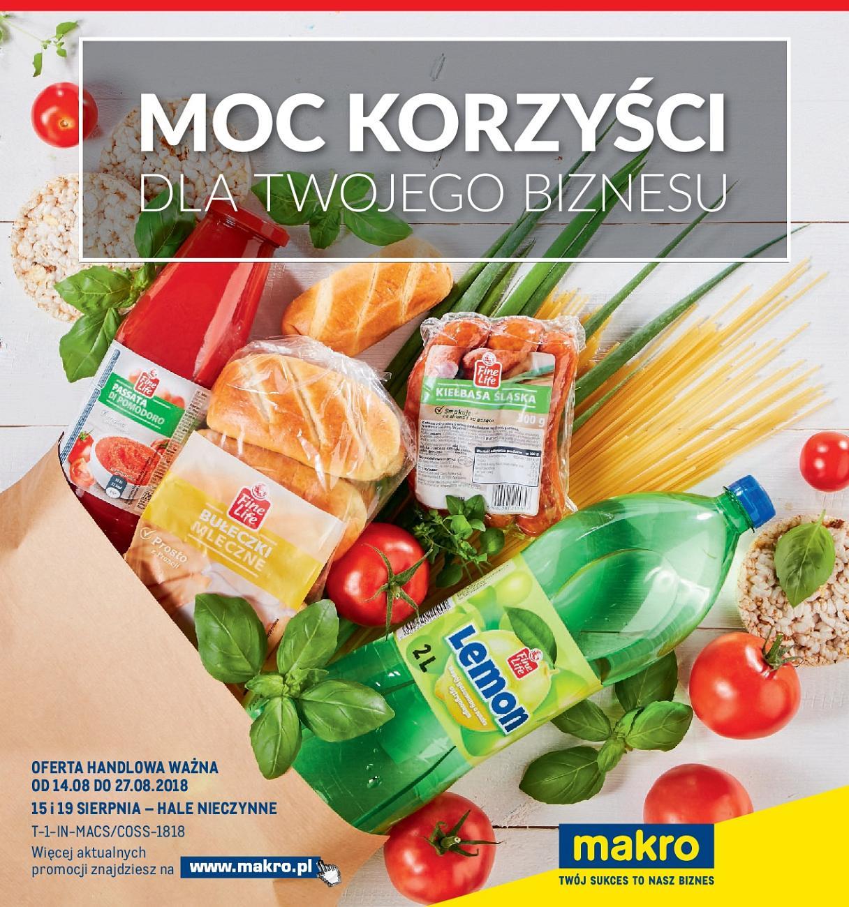 Gazetka promocyjna MAKRO str. 1
