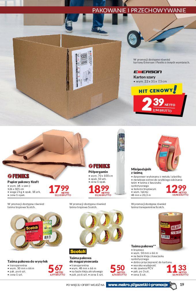 Gazetka promocyjna MAKRO str. 19