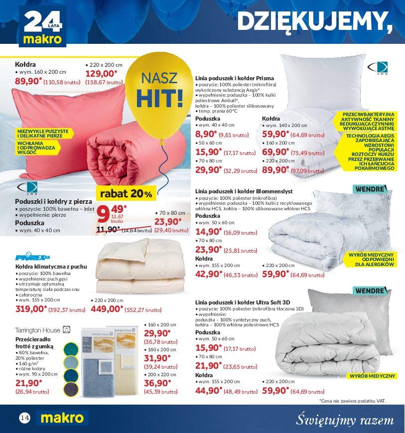 Gazetka promocyjna MAKRO str. 14