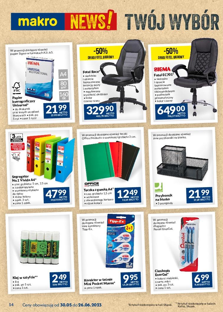 Gazetka promocyjna MAKRO str. 14