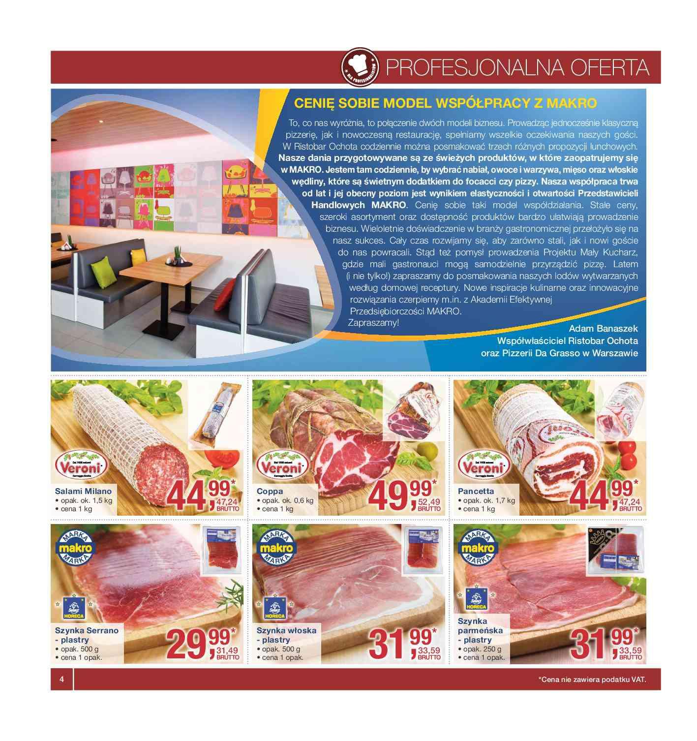 Gazetka promocyjna MAKRO str. 4