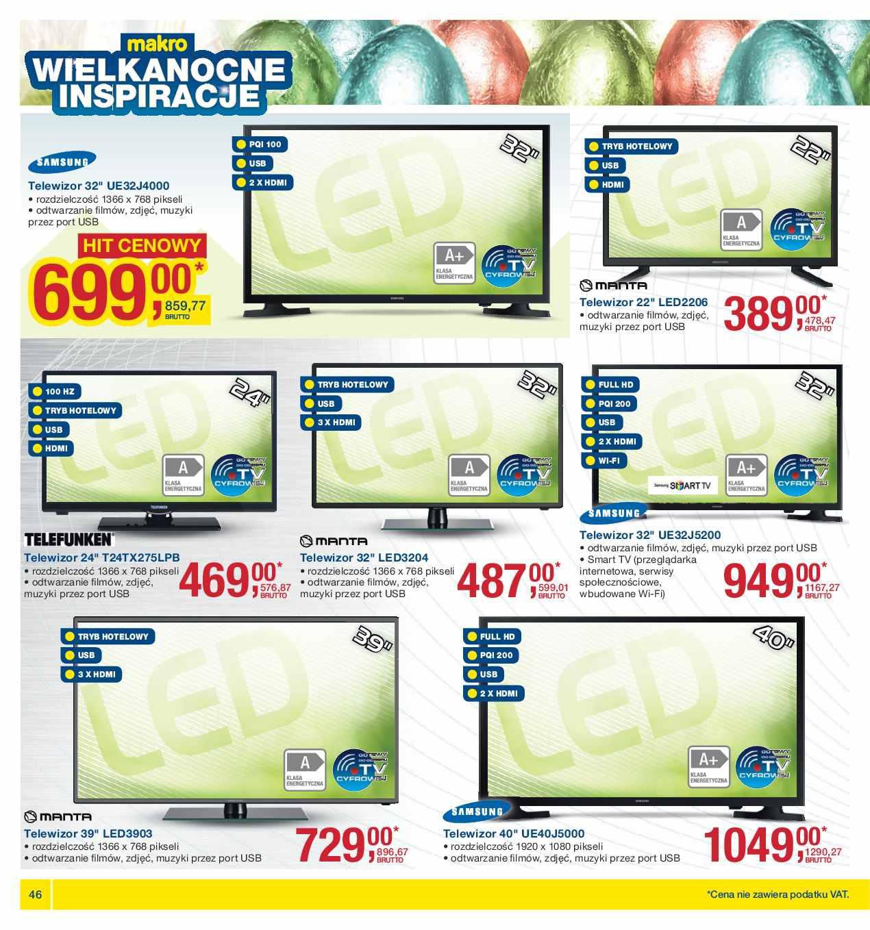 Gazetka promocyjna MAKRO str. 46