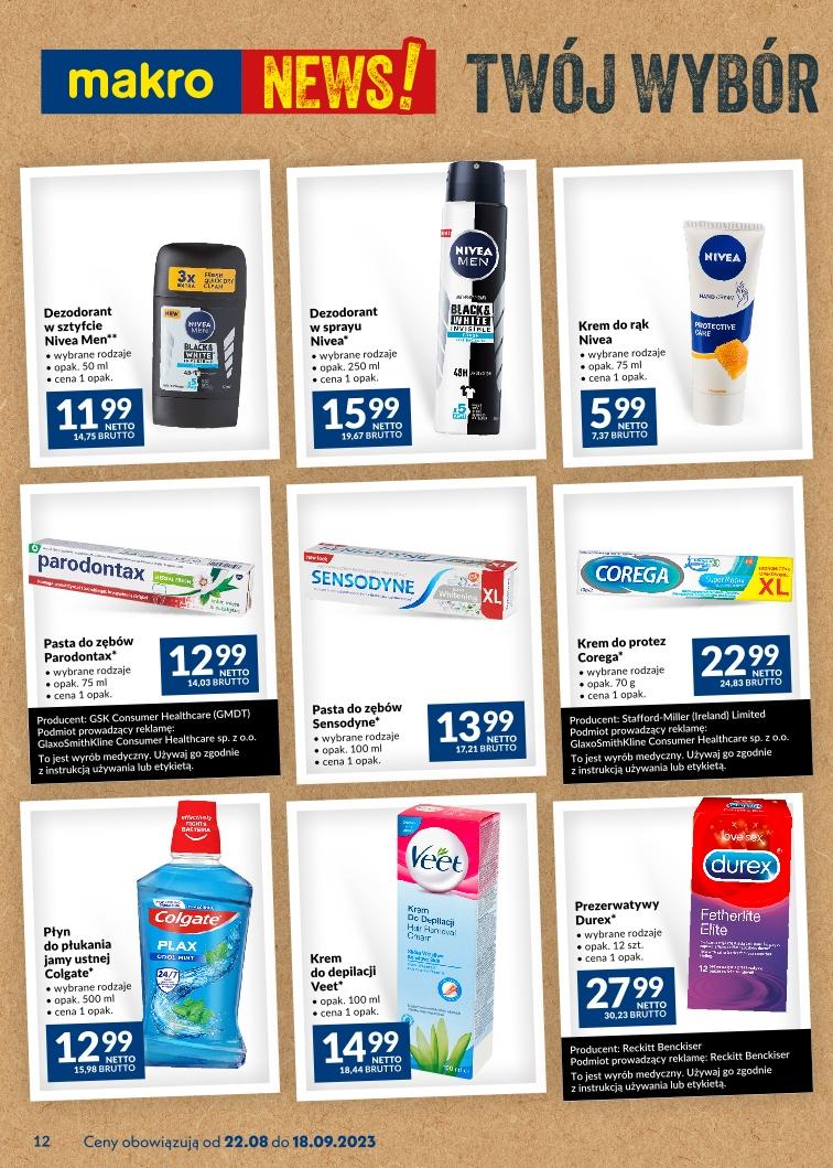 Gazetka promocyjna MAKRO str. 12