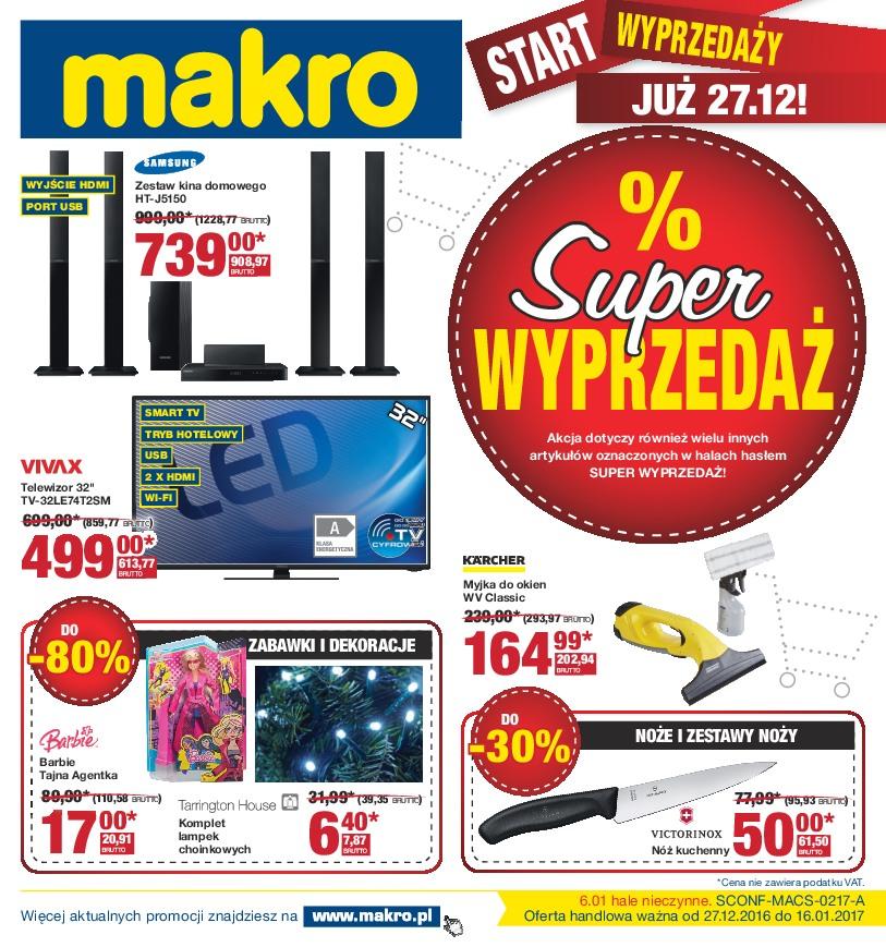 Gazetka promocyjna MAKRO str. 1