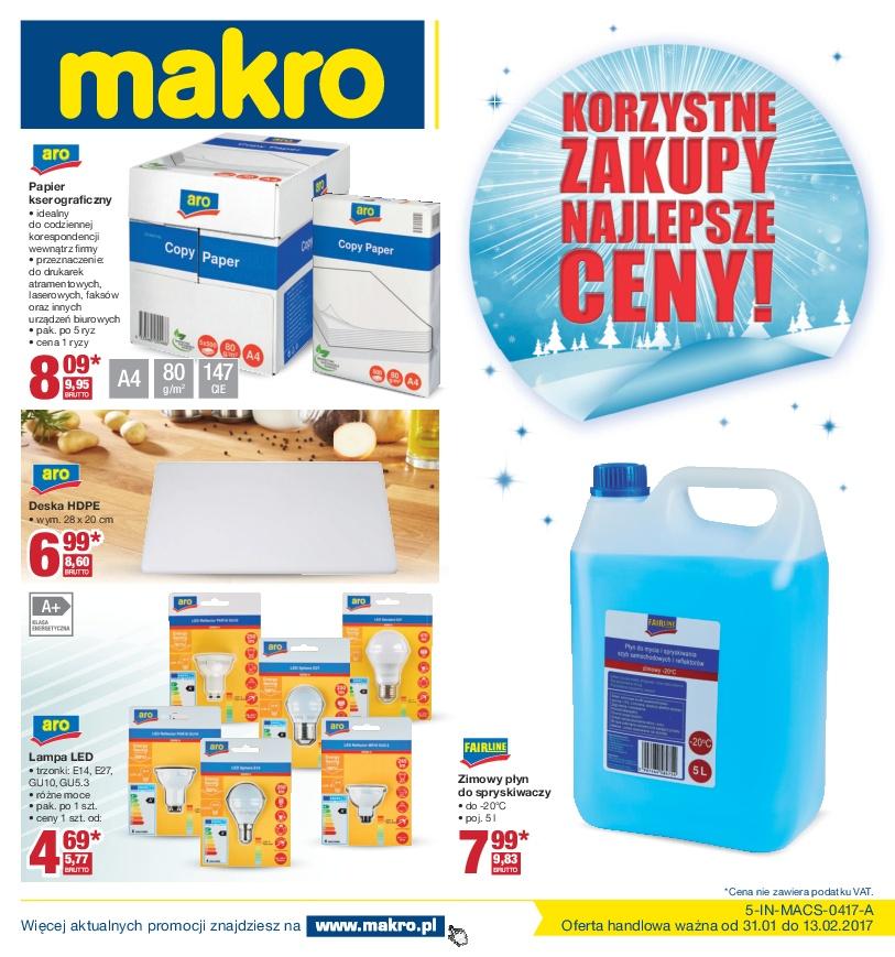 Gazetka promocyjna MAKRO str. 1