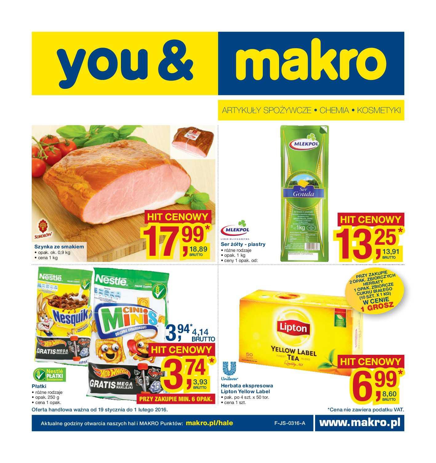 Gazetka promocyjna MAKRO str. 1