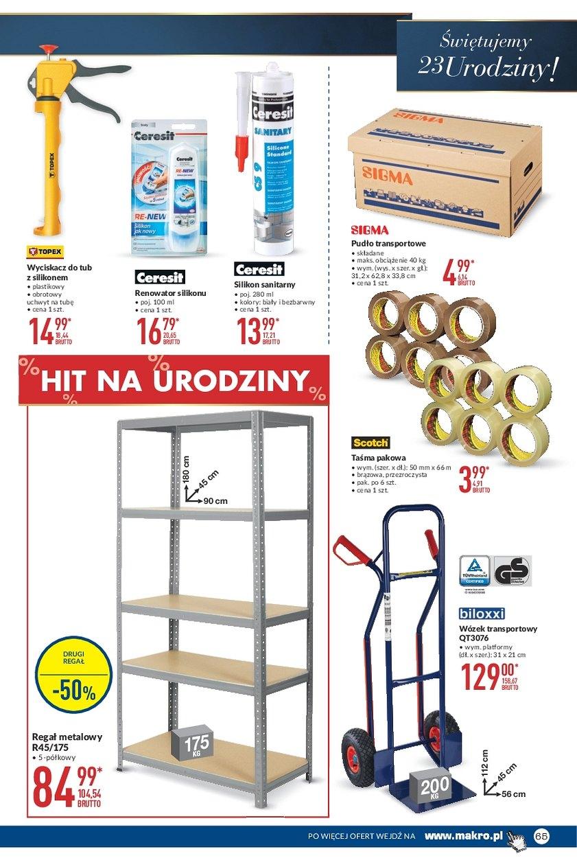 Gazetka promocyjna MAKRO str. 65