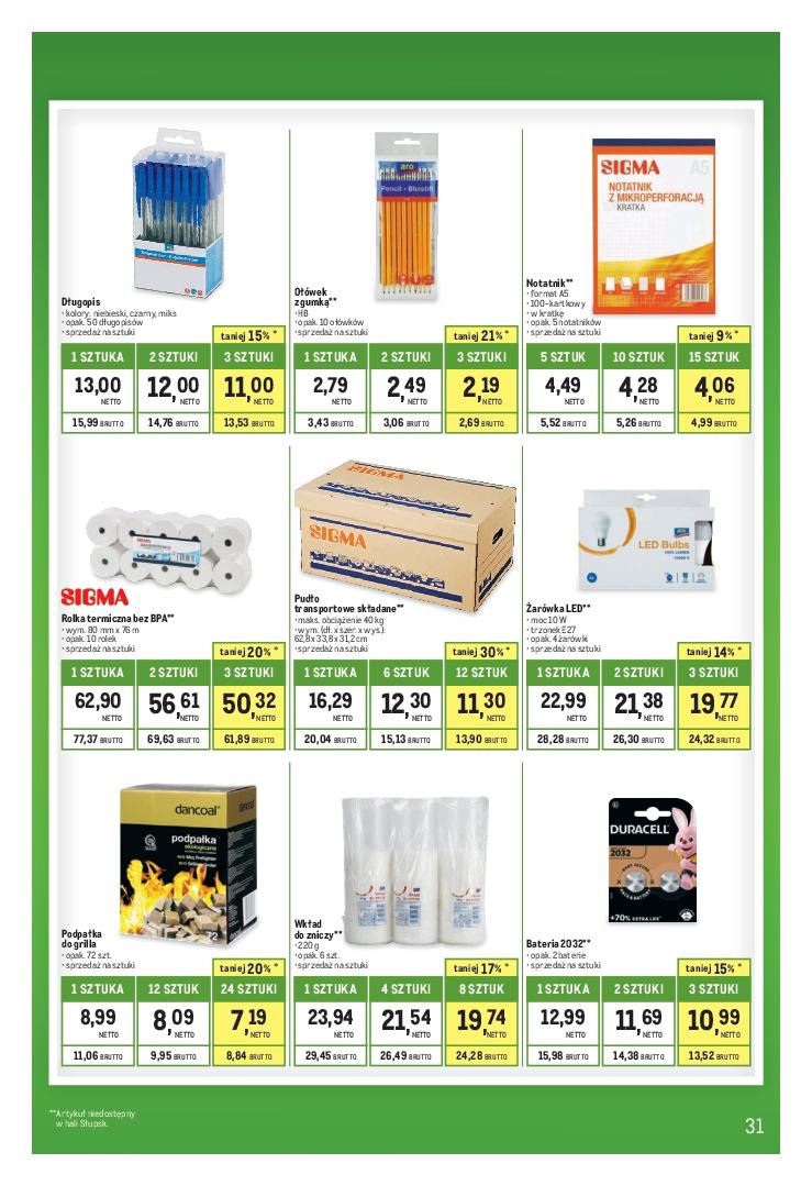 Gazetka promocyjna MAKRO str. 31