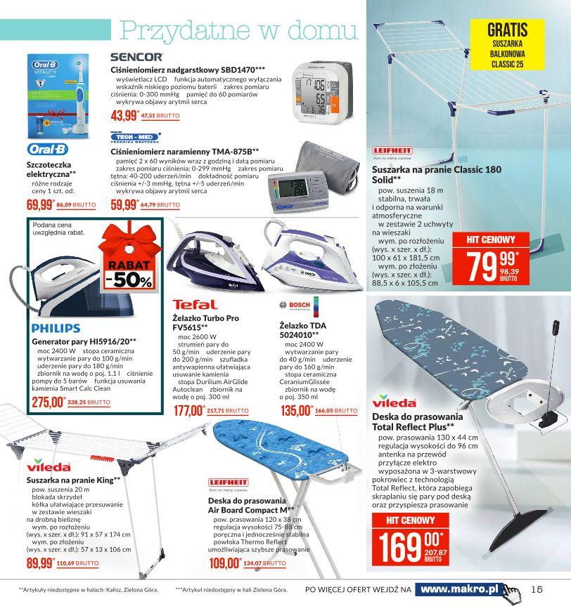 Gazetka promocyjna MAKRO str. 15