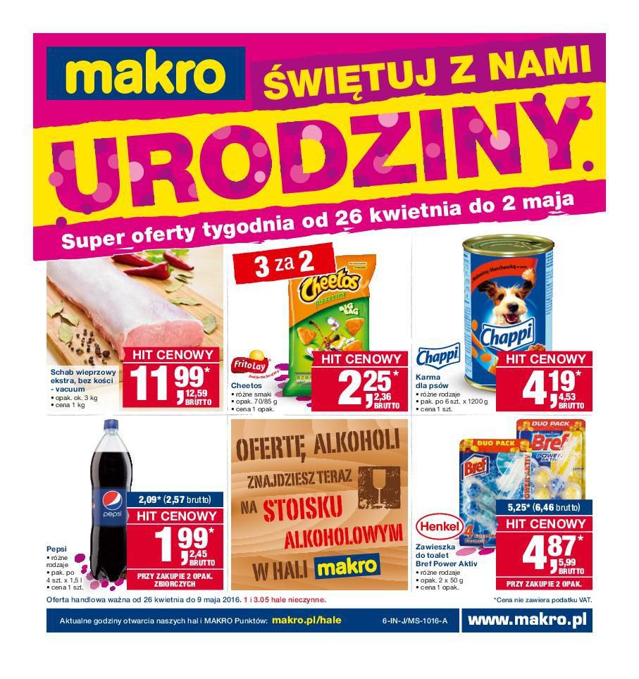 Gazetka promocyjna MAKRO str. 1