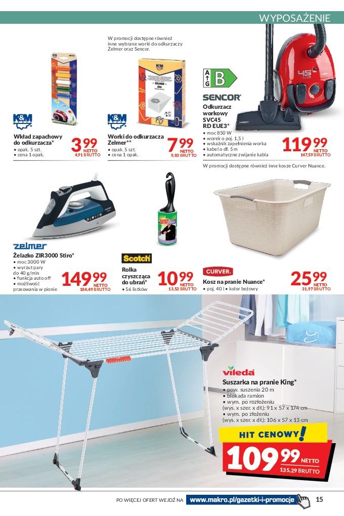 Gazetka promocyjna MAKRO str. 15