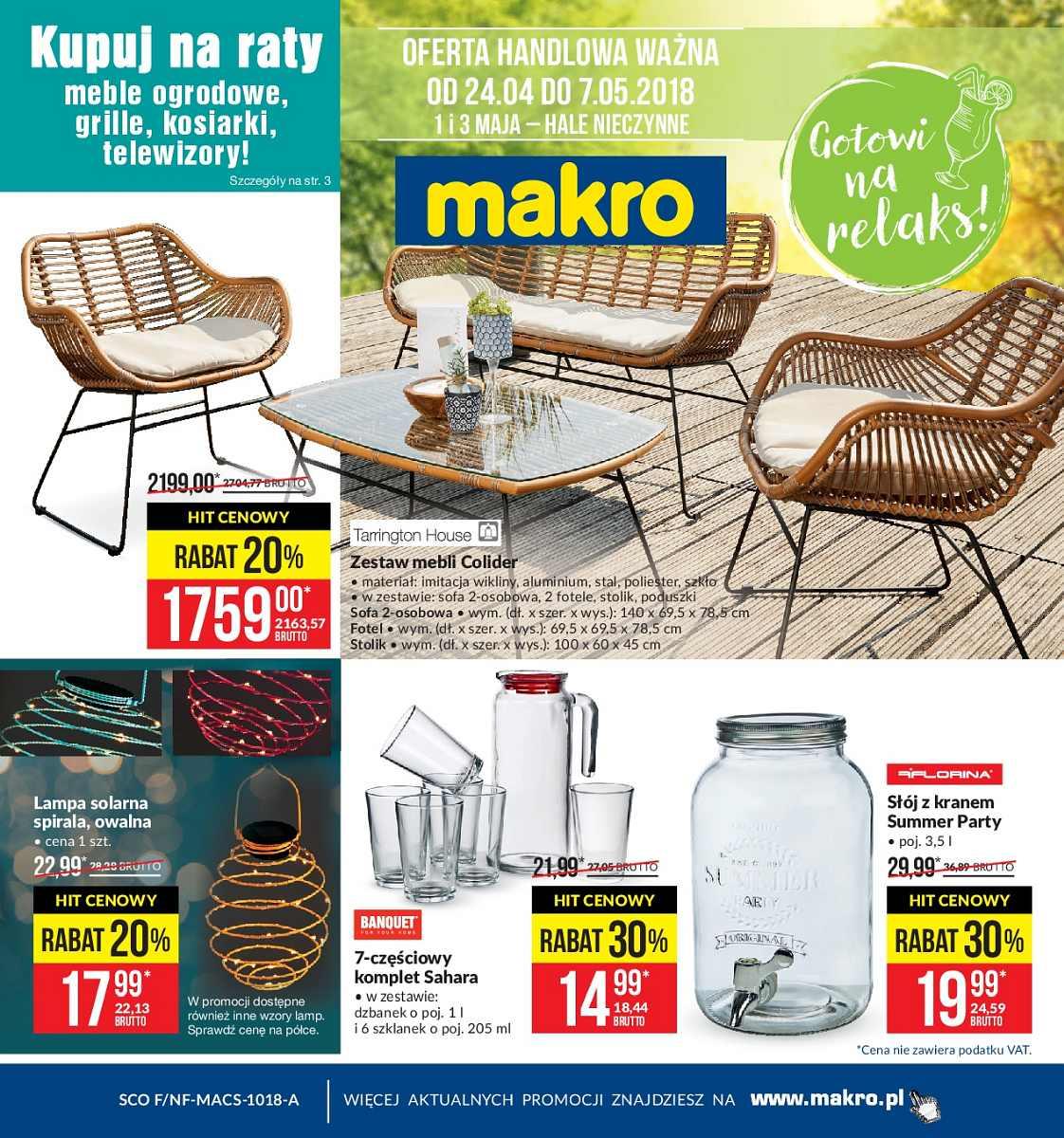 Gazetka promocyjna MAKRO str. 1