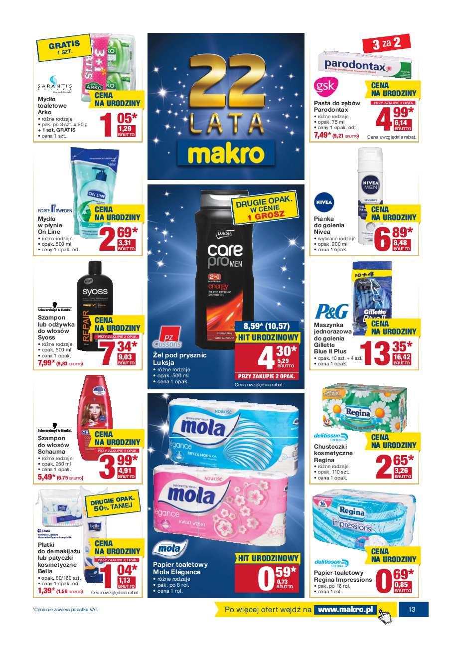 Gazetka promocyjna MAKRO str. 13