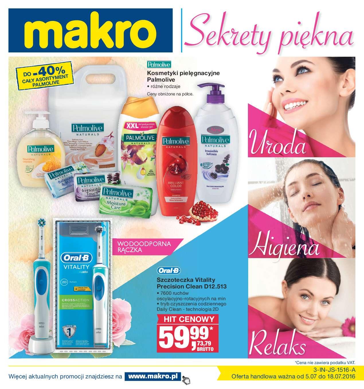 Gazetka promocyjna MAKRO str. 1