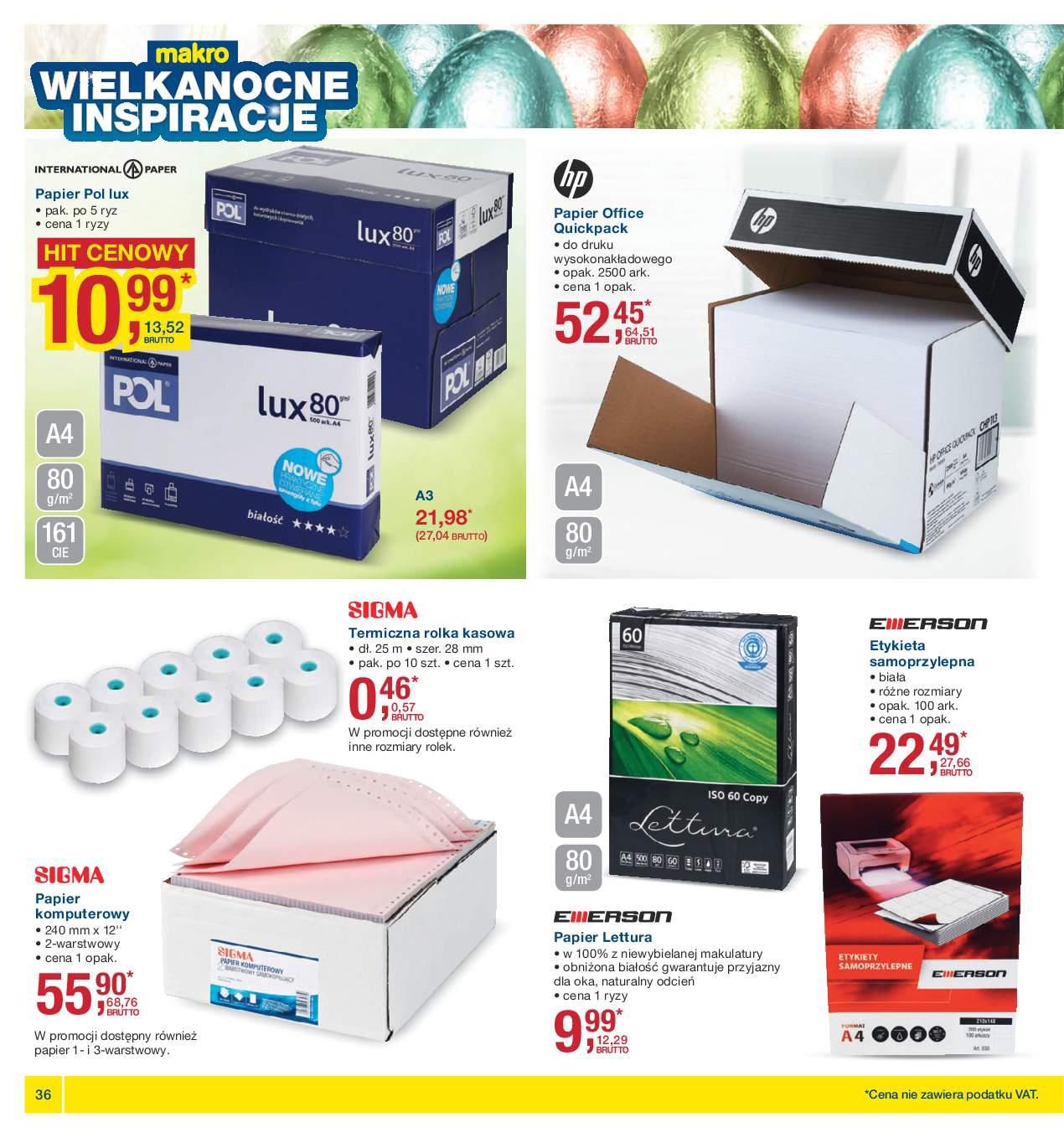 Gazetka promocyjna MAKRO str. 36