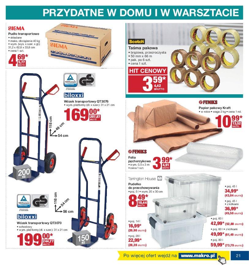Gazetka promocyjna MAKRO str. 21