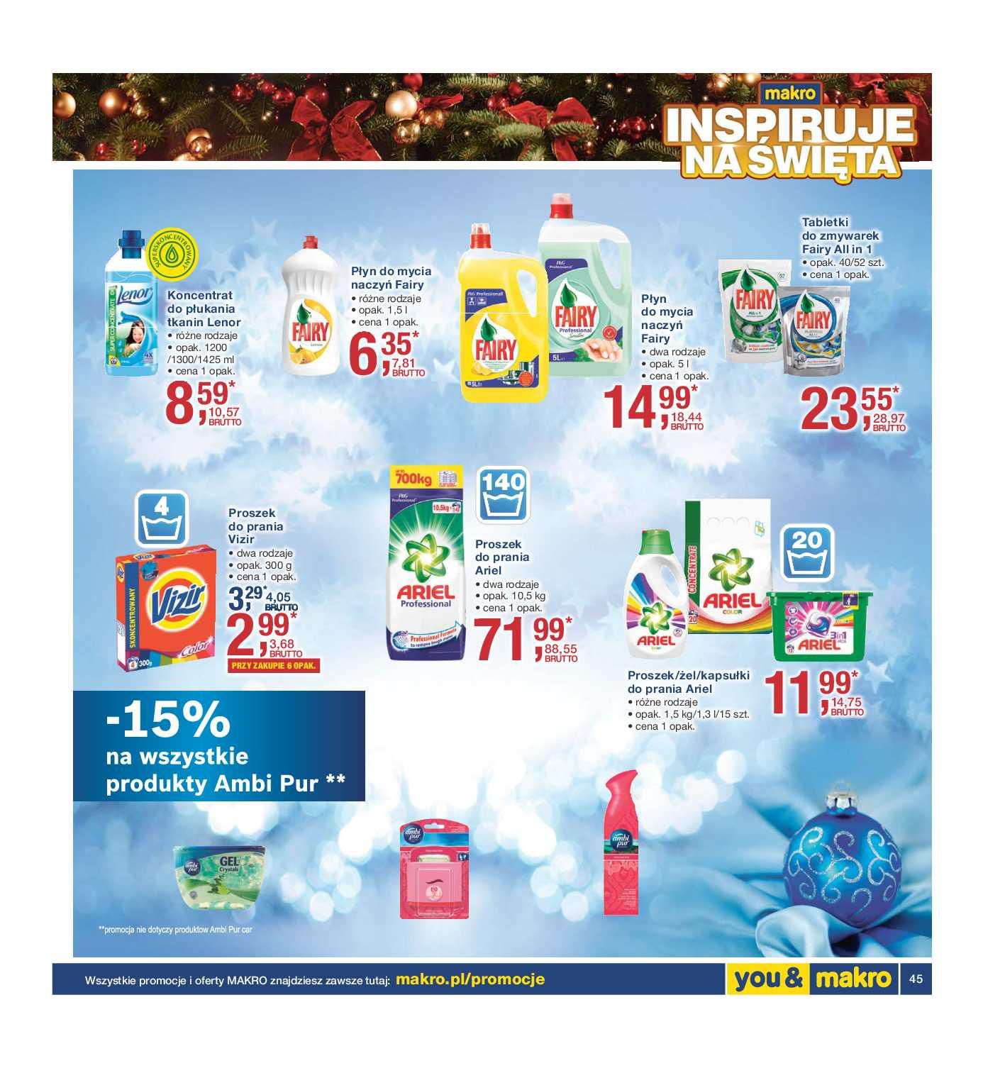 Gazetka promocyjna MAKRO str. 45