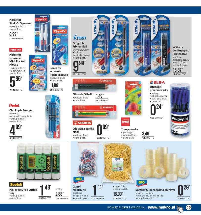 Gazetka promocyjna MAKRO str. 65
