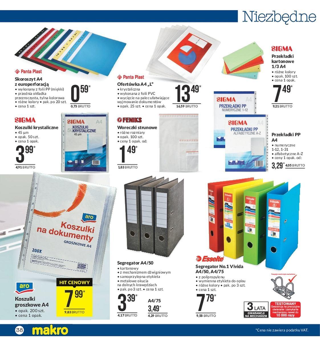 Gazetka promocyjna MAKRO str. 38