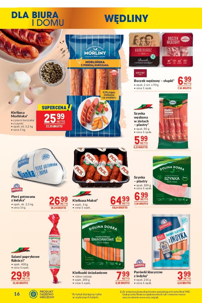 Gazetka promocyjna MAKRO str. 16