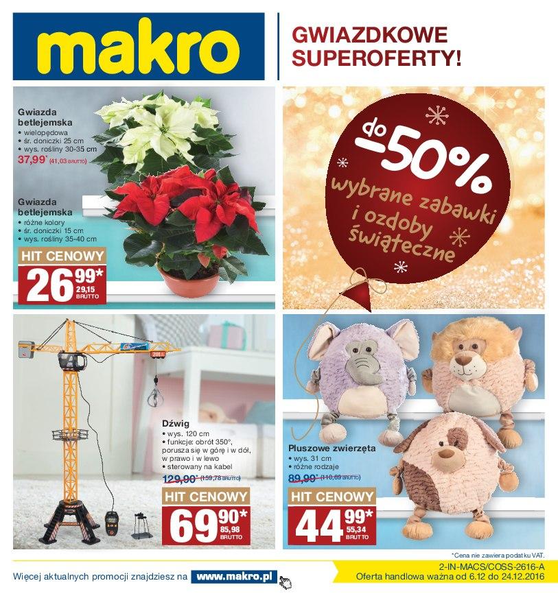 Gazetka promocyjna MAKRO str. 1