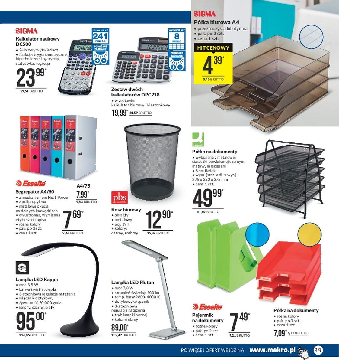 Gazetka promocyjna MAKRO str. 39