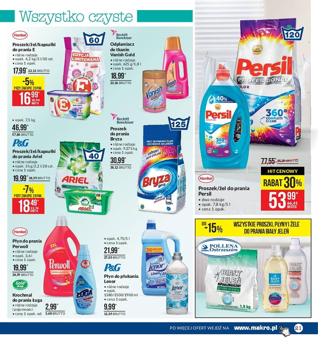 Gazetka promocyjna MAKRO str. 21