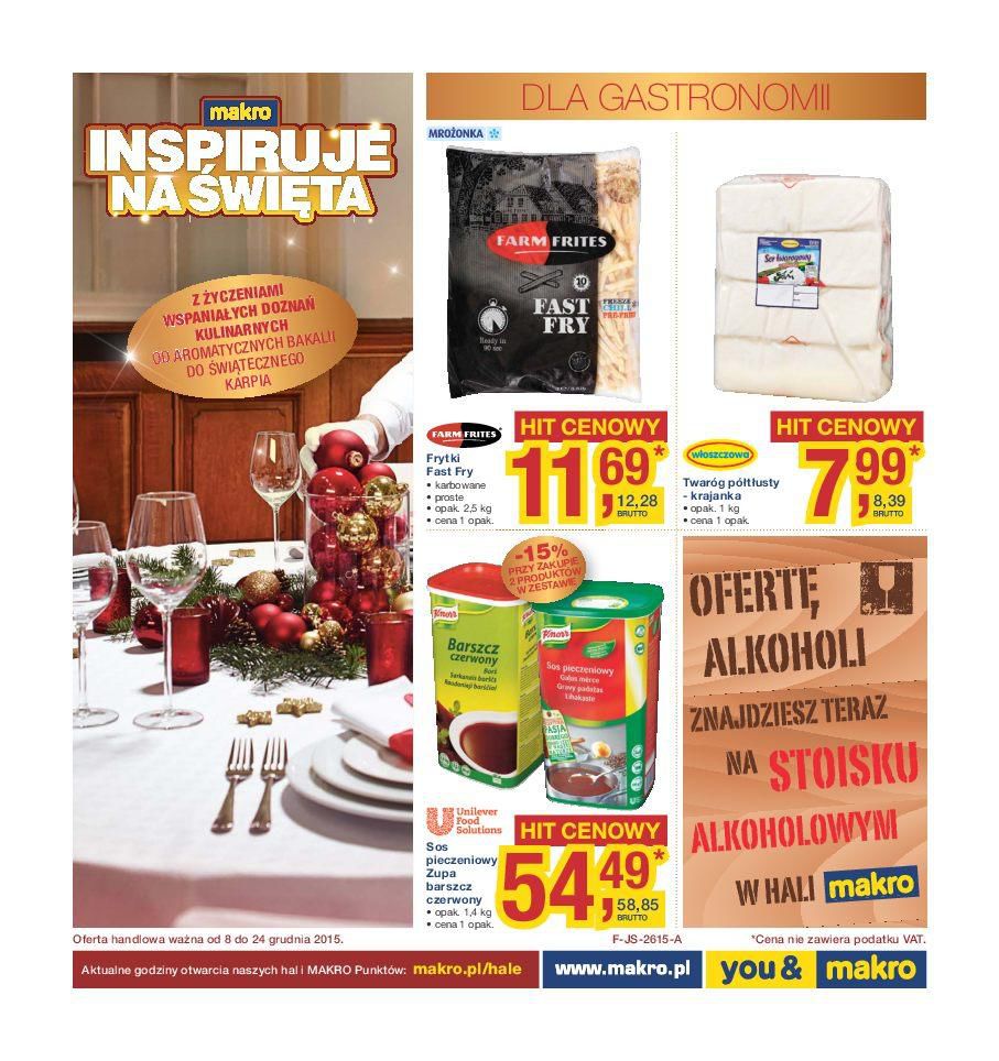 Gazetka promocyjna MAKRO str. 1