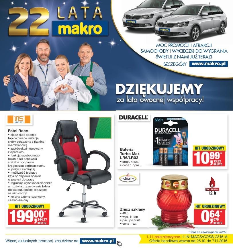 Gazetka promocyjna MAKRO str. 1