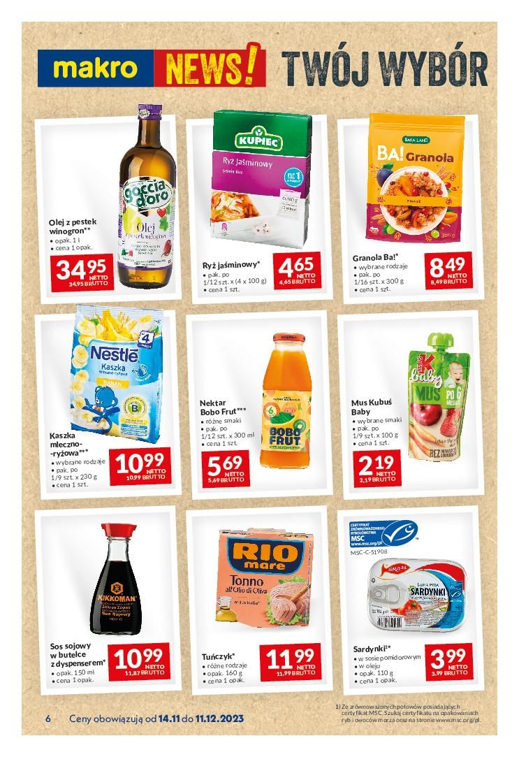 Gazetka promocyjna MAKRO str. 6