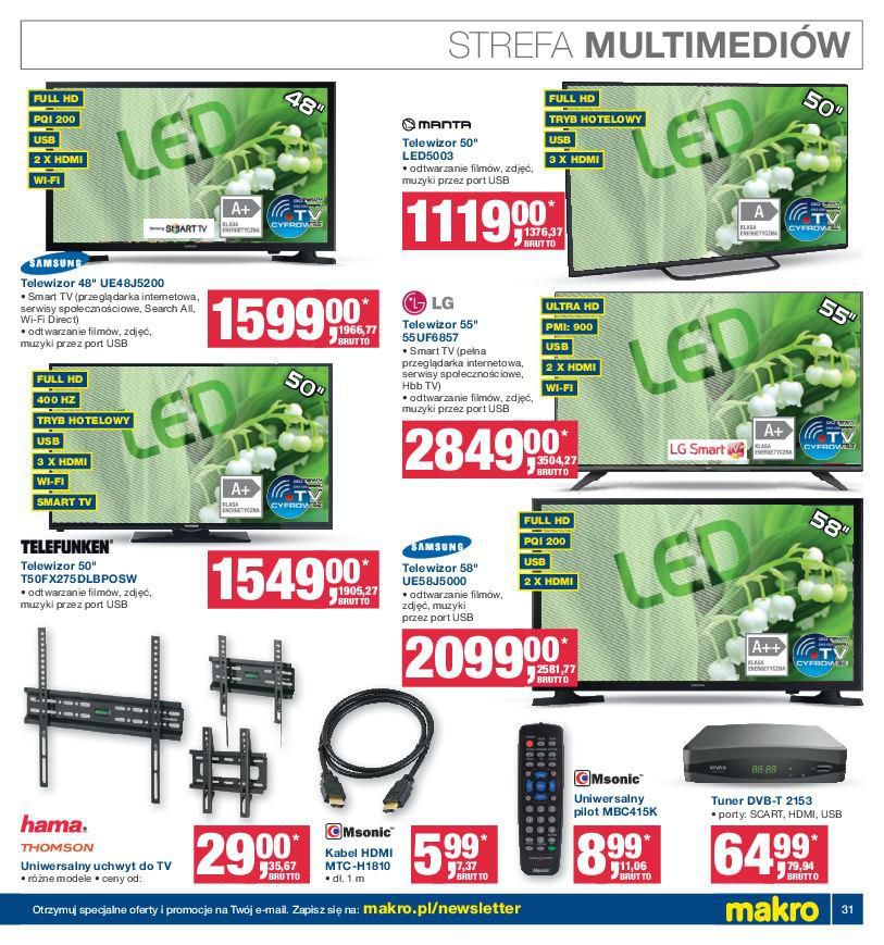 Gazetka promocyjna MAKRO str. 31