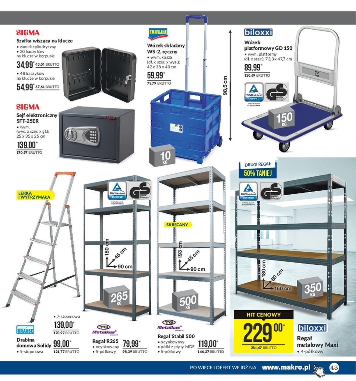 Gazetka promocyjna MAKRO str. 43