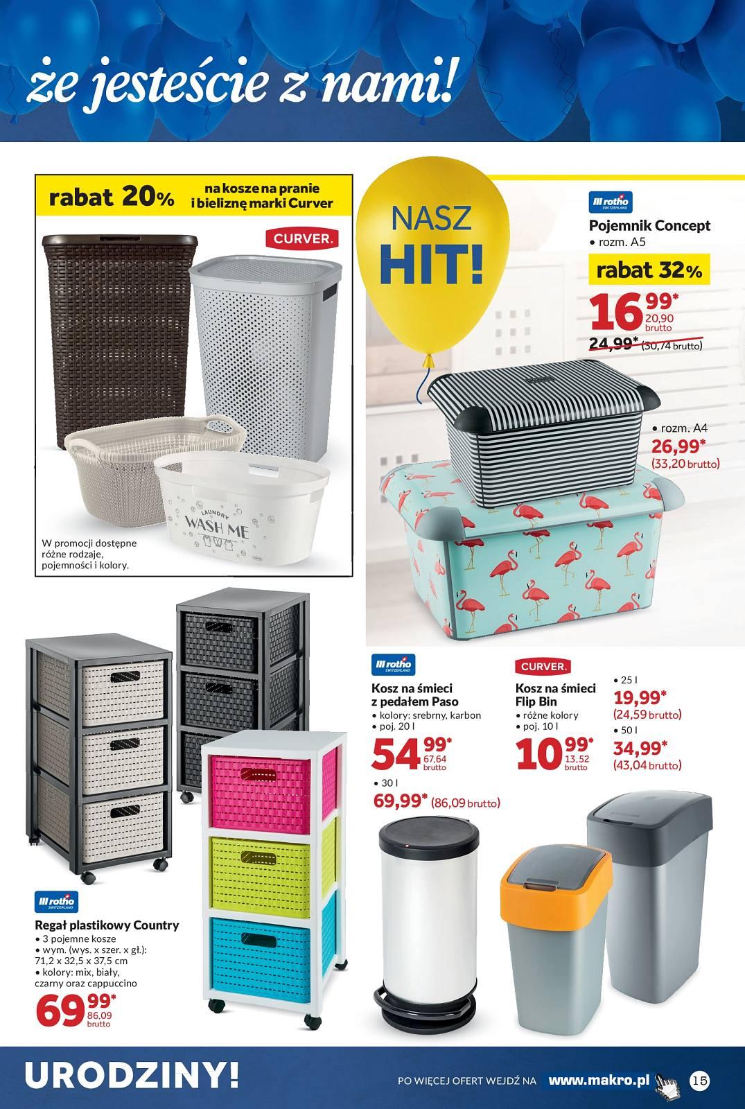 Gazetka promocyjna MAKRO str. 15