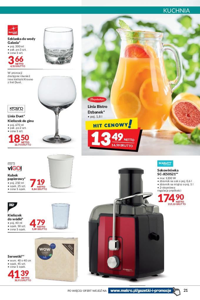 Gazetka promocyjna MAKRO str. 21