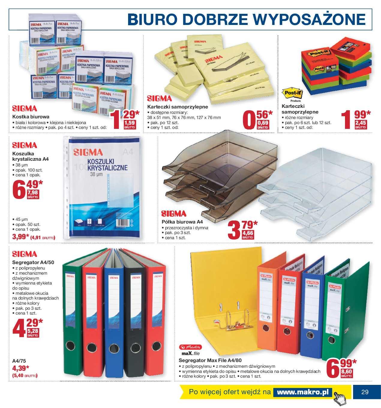 Gazetka promocyjna MAKRO str. 29