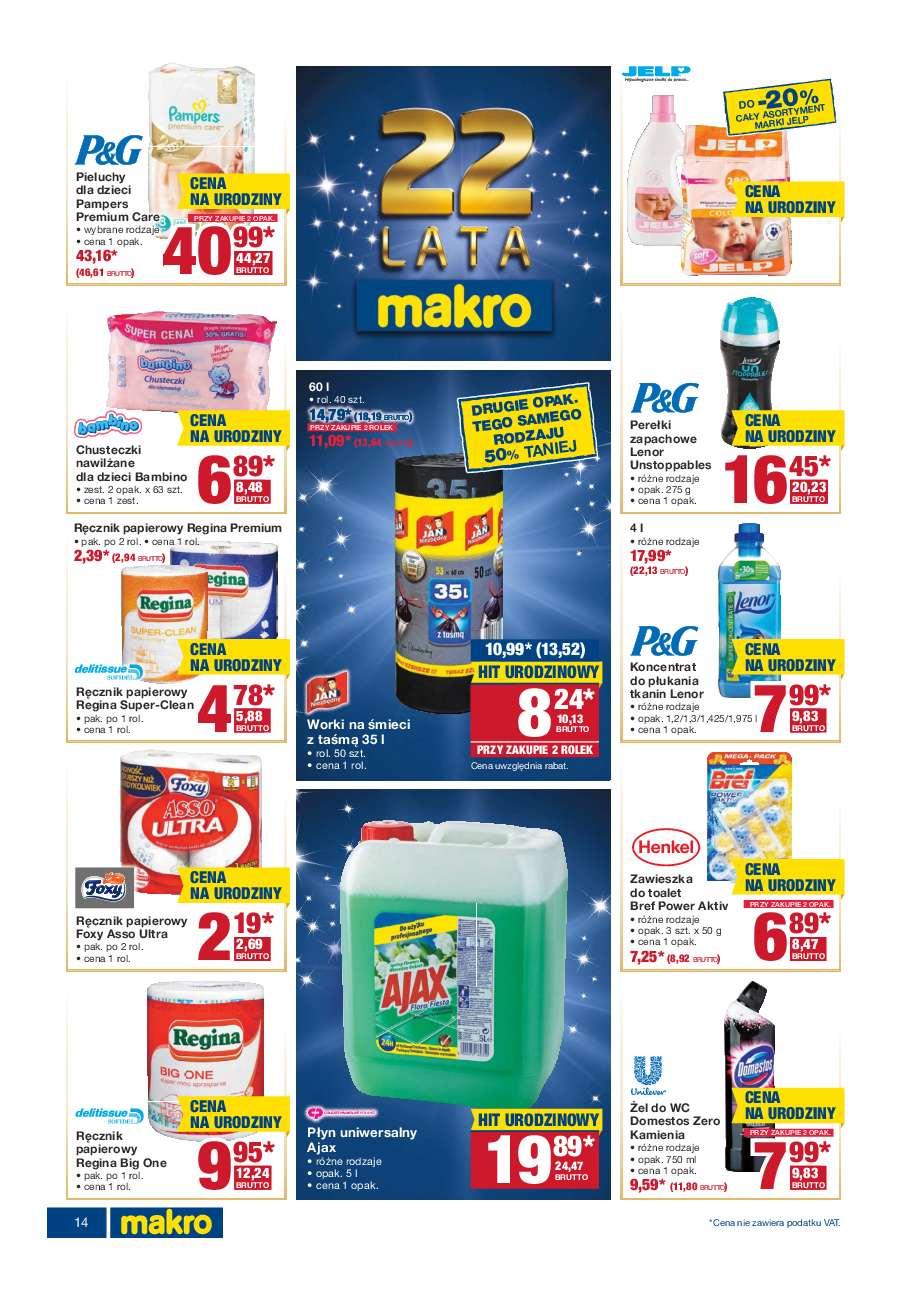 Gazetka promocyjna MAKRO str. 14