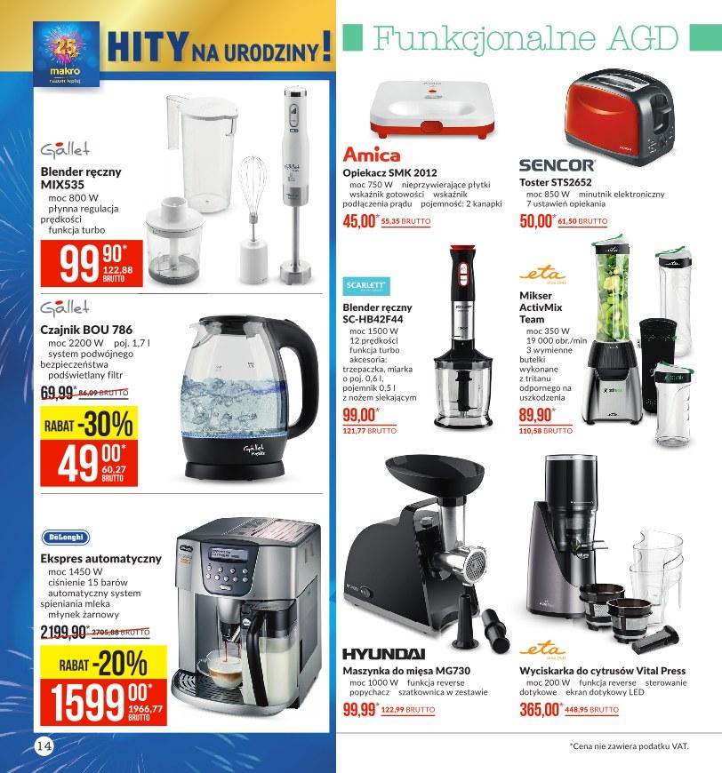 Gazetka promocyjna MAKRO str. 14