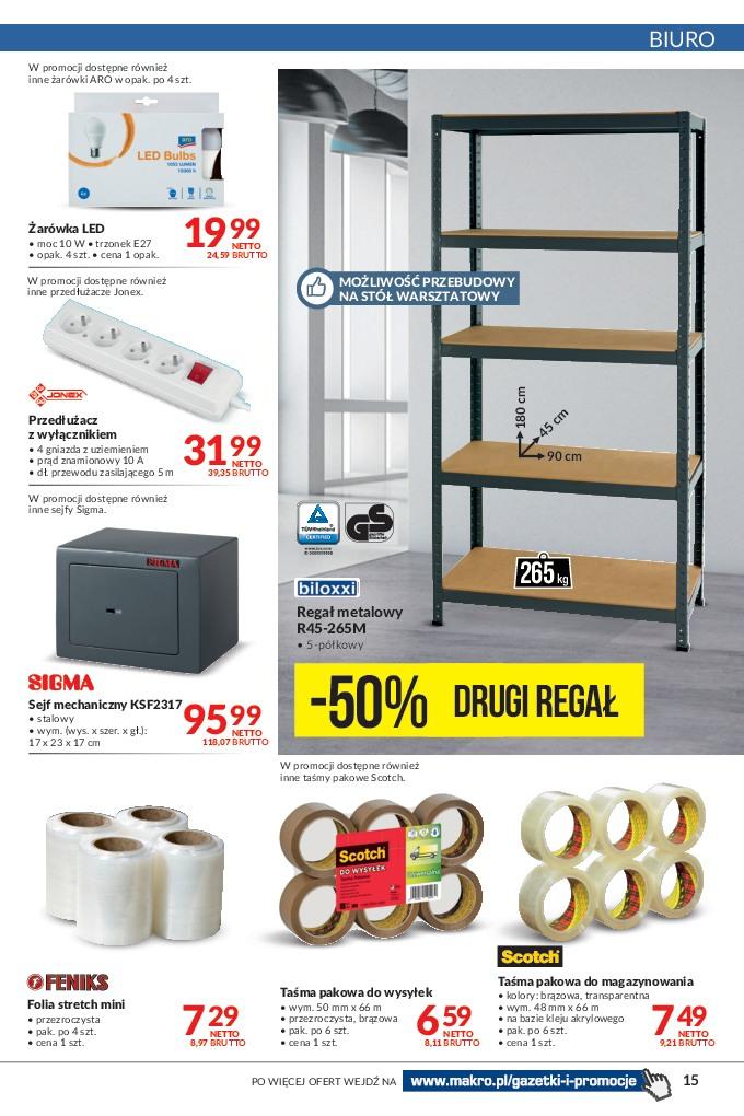 Gazetka promocyjna MAKRO str. 15