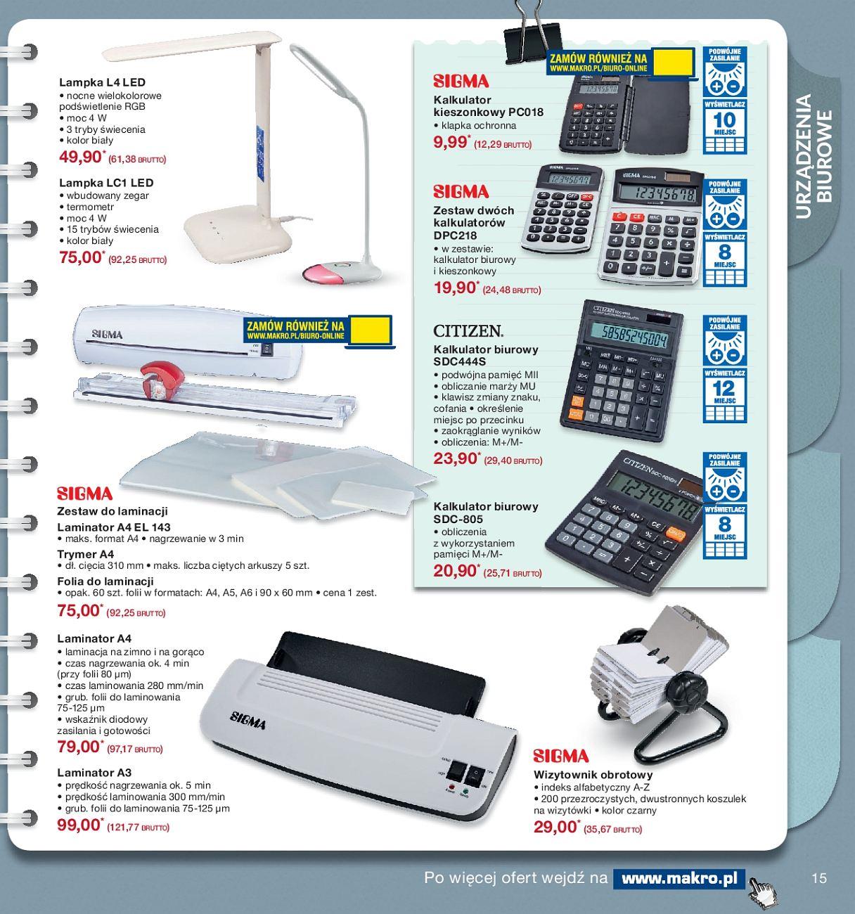 Gazetka promocyjna MAKRO str. 15