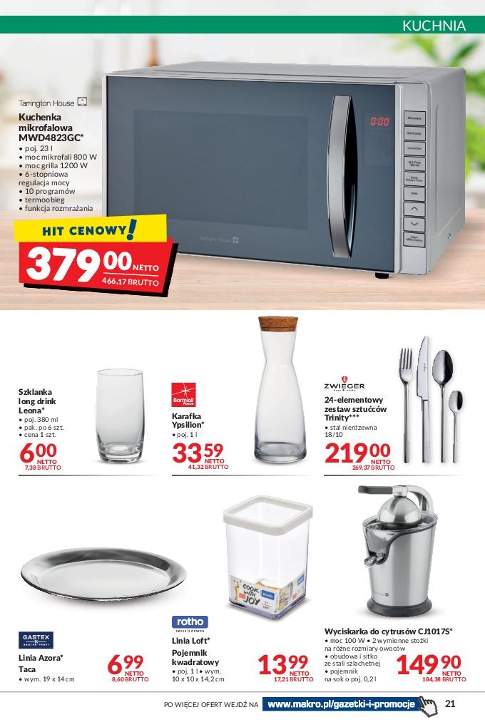 Gazetka promocyjna MAKRO str. 21