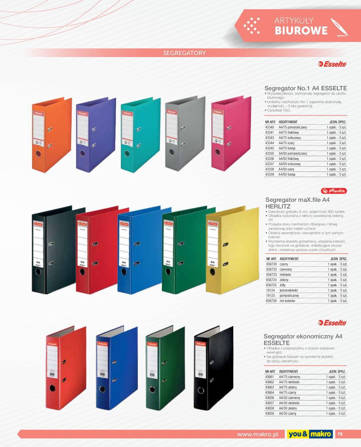 Gazetka promocyjna MAKRO str. 73