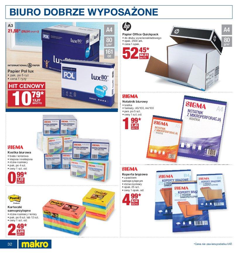 Gazetka promocyjna MAKRO str. 32