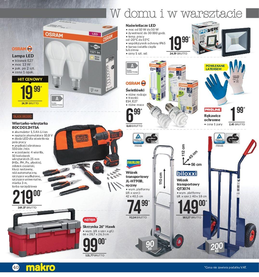 Gazetka promocyjna MAKRO str. 40