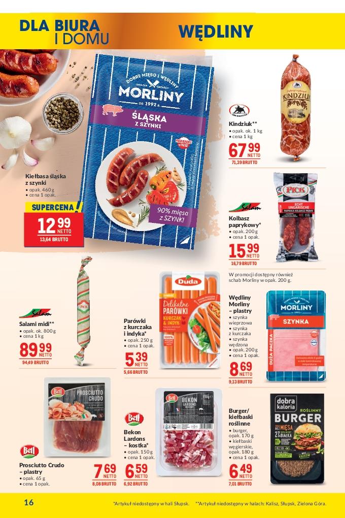 Gazetka promocyjna MAKRO str. 16