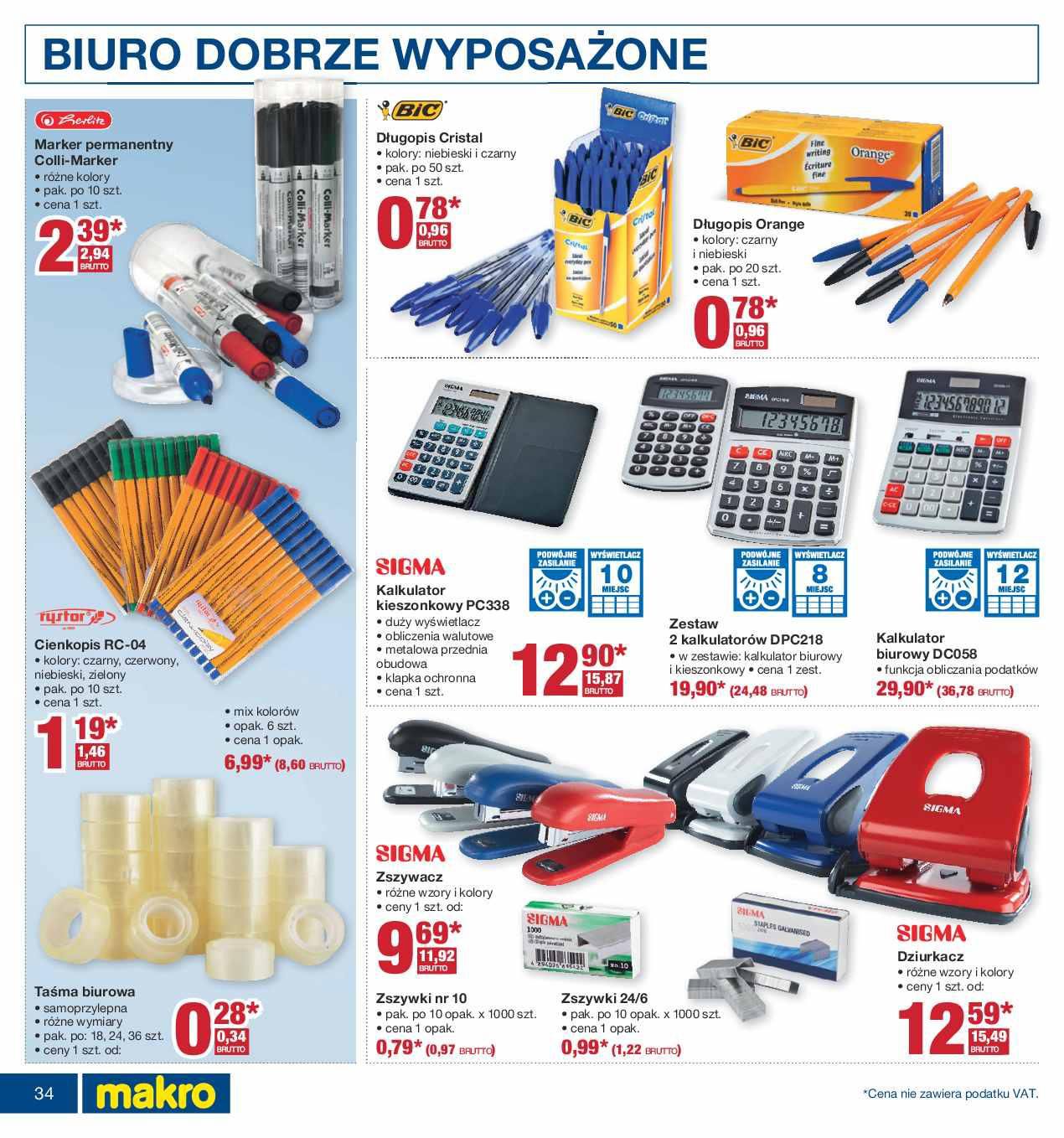 Gazetka promocyjna MAKRO str. 34