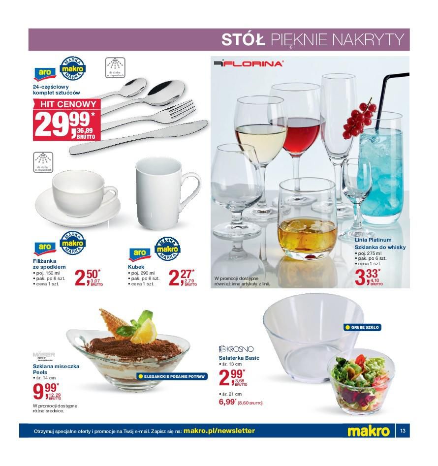 Gazetka promocyjna MAKRO str. 13